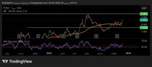 شارت سهم بالم هيلز