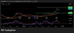 شارت سهم بنك البركة