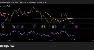 شارت سهم بنك البلاد
