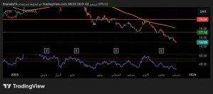 شارت سهم جبل عمر