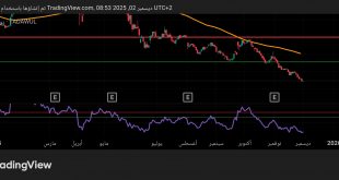 شارت سهم جبل عمر