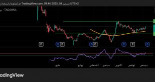 شارت سهم دراية المالية