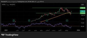 شارت سهم روبن هود