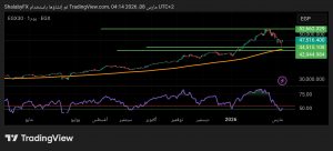 شارت مؤشر EGX 30