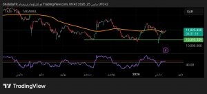 شارت مؤشر تاسي
