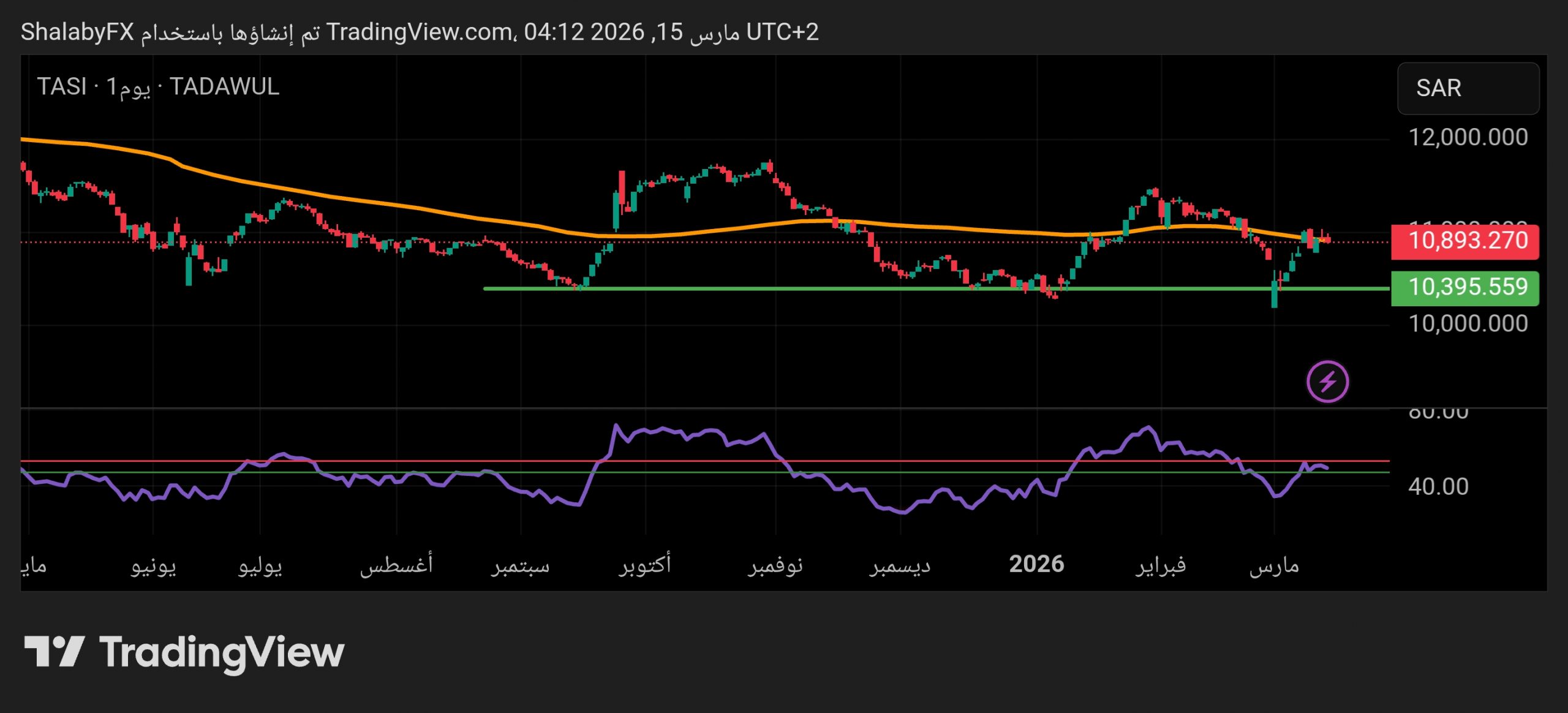 مؤشر تاسي السعودية عند 10.893.24 نقطة، هل يتمكن المؤشر العام السعودي من الحفاظ على مستوياته الحالية؟